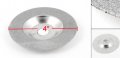 Uxcell Silver Tone 4 Od 10mm Height Diamond Grinding Wheel Cutter