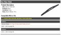 Rear Wiper Blade 14 Inch Compatible With 2007-2016 Honda Fit
