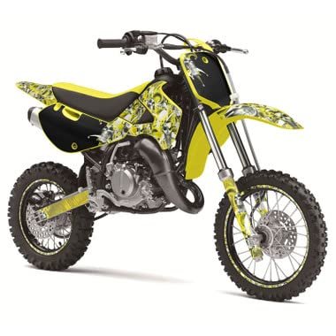 All Years Rm 60 Jester Yellow Senge Graphics Complete Kit For Suzuki