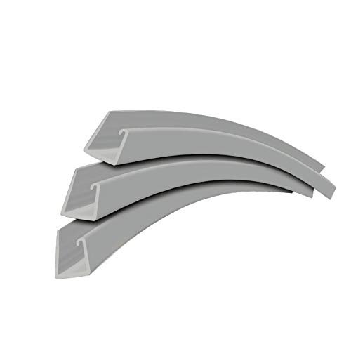 Polaris Flex J Channel 3 4in Light Grey Single Item