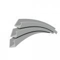 Polaris Flex J Channel 3 4in Light Grey Single Item 