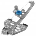 A-premium Electric Power Window Regulator Without Motor Compatible With Cadillac Sts 2005-2011 Sedan Rear Left And Right 2-pc