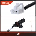 A-premium Abs Wheel Speed Sensor Compatible With Hyundai Models Azera 2010-2011 Sonata 2007-2010 Rear Left Driver Side Replace