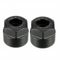 Uxcell Er8-a M10 Type Collet Clamping Hex Nuts For Cnc Milling Chuck Holder Lathe 2 Pcs