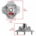 Caltric Front Left Or Right Wheel Hub Compatible With Honda Foreman 500 Trx500fm 4x4 S 2007-2014