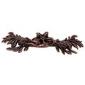 Vicenza Designs K1204 Carlotta Lily Pull 3-inch Antique Copper 