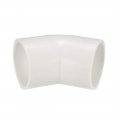 Uxcell 32mm Slip 45 Degree Pvc Pipe Fitting Elbow Coupling Connector 5 Pcs