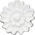 Ekena Millwork Ros02x02bl 2 3 4-inch Od X 8-inch P Blackthorne Rosette