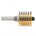 Finger Joint Router Bits 1 2 Inch Shank Bit Woodworking Milling Cutter With Bearing
