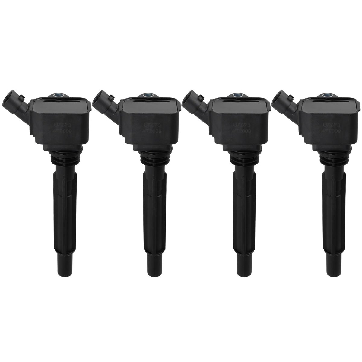 Set Of 4 Coil Packs For 2012-27 Fiat 500 1 4l L4 2013-2016 Dodge Dart 1 Replacement 68081914ac Uf673 3-pins Ignition Ciolsi