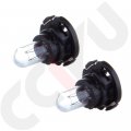 6pack Red T5 Neo Wedgehalogen Light Bulb Super Bright Instrument Panel Gauge Cluster Dashboard Bulbs 