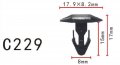 Autobahn88 Rear Hood Cowl Weatherstrip Clip Compatible With Honda Oem 91515sr3000 Pack Of 20