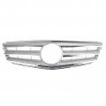 Topteng Front Grille With Led Emblem Upper Grill Replacement For Benz W204 C300 C350 2008-2014 Not Fit On C63 Amg