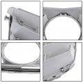 Topteng Front Grille With Led Emblem Upper Grill Replacement For Benz W204 C300 C350 2008-2014 Not Fit On C63 Amg