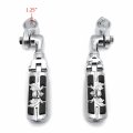Chrome Short Angled Peg Mounting Kit With Zombie Sull Foot For Bike 1-1 4 Inch Front Engine Guard Frame Tube Iron 883 Xl883n