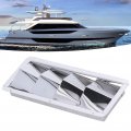 4 Slots Grid Marine Louver Vent Grille Square Cover Boat Stainless Steel Air Accessories