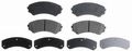 Raybestos Sgd867c Service Grade Ceramic Disc Brake Pad Set 