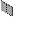 Pro Pack Of 20pcs Orga-line Single Divider For Tandem Tandembox 88mm Nylon
