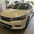 Kuafu Fog Light Trim Bezela Compatible With 2013-2015 Honda Accord Sedana Replacement For Ho1039111 Ho1038111 71112t2aa10