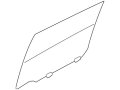 Genuine Nissan Parts Glass Rr Wnd Lh 82301-3nf1a 