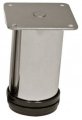 9-7 8 Tall Adjustable Coffee Leg Polished Chrome 
