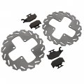 Can-am Outlander Max 800 R Front Brakes Sport Rotors And Brake Pads