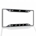 Fastasticdeals Metal Insert License Plate Frame Sheep A Weatherproof Car Accessories Chrome 4 Holes Solid 