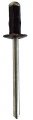 3 16 Diameter X 062- 250 Grip Range Aluminum Multi-grip Black Anodized Finish Lo-profile Head Pack Of 100 Pieces 
