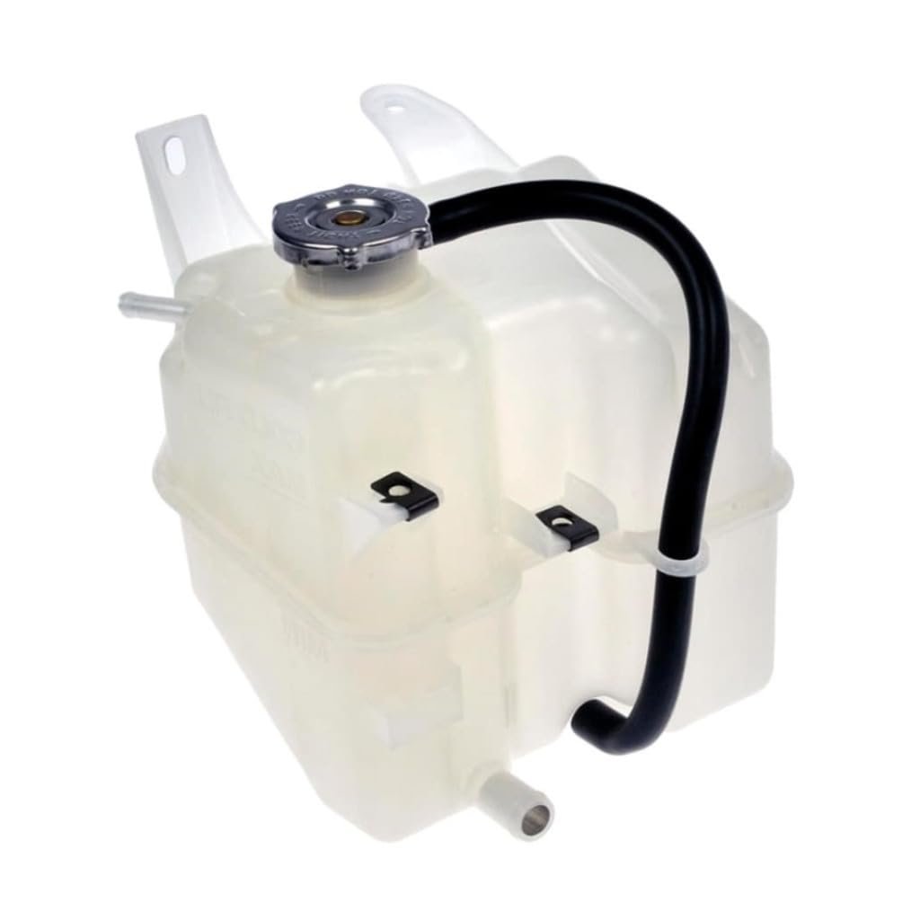 Pressurized Coolant Reservoir For Chrysler Sebring 2001 2002 2003 2004 2005 2006 Plastic Natural Finish Spring Loaded Twist Cap