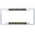 Us Navy Air Traffic Controller Enlisted Rating Insignia License Plate Frame For Front Or Back Of Car Officially Licensed United 