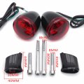 Httmt- Rear Turn Signal Light Indicator Narrow Bracket For H-d 18 Up Softail 02- 05 Fxst Fxsts