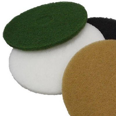 Green Floor Maintenance Pads For Deep Cleaning And Light Stripping 20 In 5 Pack Non Woven Scrub Scrubber Orbital Machines