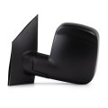 Driver Side Door Mirror For Gmc Savana 1500 2500 3500 2003 2007 Power Heated Foldaway Textured Black Single Lens Replacement 
