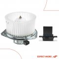 A-premium Hvac Heater Blower Motor And Resistor Assembly Compatible With Nissan Infiniti Vehicles Sentra 1991-1994 Nx 1991-1993