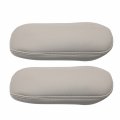 2pcs Replacement Seat Armrest Cover Leather Dark Gray For Ford F250 F350 Excursion Lariat 1999 2000 2001 2002 2003 2004 2005
