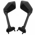 Httmt Mt397-bk Rear Oem Style Mirrors Compatible With Kawasaki Ninja 650r 400r Z1000sx Er6f Er-6f Black