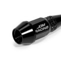 45mm Anodized Aluminum Valve Stem Caps Spiked Head Design Car Accessories Universal Fit For Most Vehicles Black Pack Of 4
