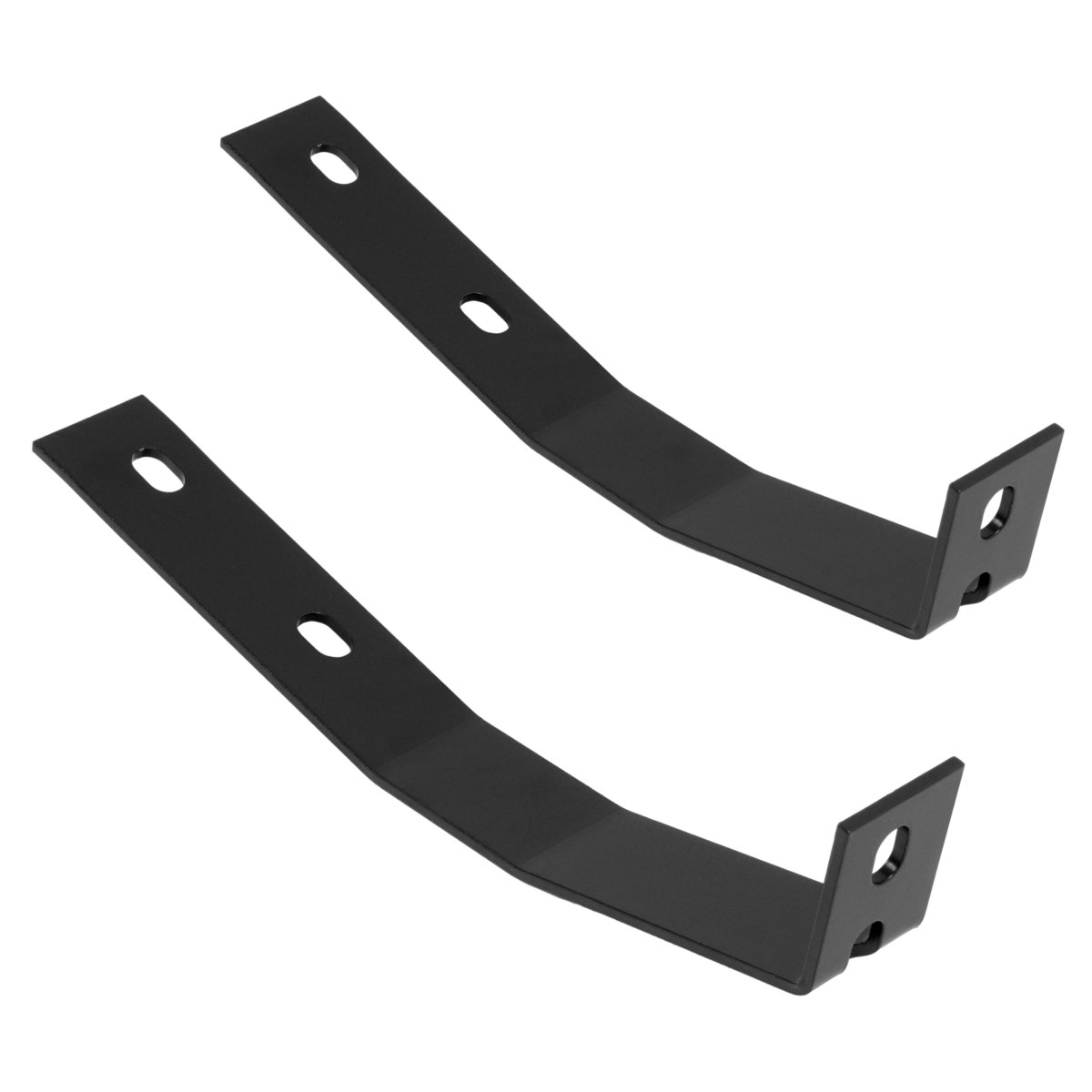 Front And Rear Bumper Brackets For 1970 1973 Nissan Datsun 240z Powder Coated Black Alloy Steel Bl5012