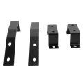 Front Rear Bumper Brackets For 1970-1973 Nissan Datsun 240z Steel Powder Coated Black 