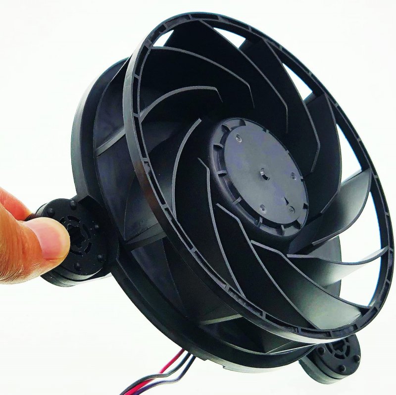 Gw12e12ms1az-52z32 Refrigerator Evaporator Fan Motor Dc 12v 0 33a Cooling For Haier