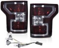 Rear Tail Lights Assembly For Ford F150 2018 2019 2020 Smoke Lens Black Housing Driver And Passenger Side Bulbs Harness 