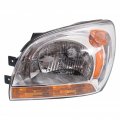Kia Sportage 2005 To 2008 Headlight Assembly Driver Side Capa Certified Ki2502115c Halogen Composite Clear Lens With Bulbs And 