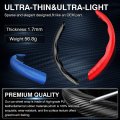 Cartist Steering Wheel Cover 2 Setsbon Fiber Car For Men Women Anti-slip Comfortable Grip Durable Universal Fit 99 Car Black