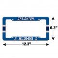 Creighton University Alumn License Plate Tag Frame