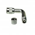 Kesyoo 6 Pcs 90 Car Valve Extension Adapter Bike Motorcycle Stem Donut Spare Tire For Bicycle Tube Metal