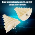 Coil Wire Winding Mould Winding Mold Single Phase Motor Repair Tool Beige Electrical Machine Plastic Single 6 Layers Range For