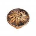 4 Pack Antique Brass Cabinet Knobs Round 1-2 5a Dia Vintage Fors And Drawers Vintage Gold Dresser Bathroom Kitchen Cabinet 