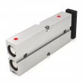 Baomain Air Cylinder Tn-16x75 Aluminum Alloy Double Rod Guided Pneumatic