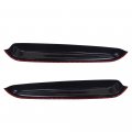 Labwork Black 4 Pieces Window Visors Shade Sun Rain Wind Guards Cover Replacement For 1999-2006 Silverado Sierra
