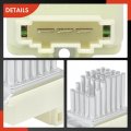 A-premium Hvac Heater Blower Motor And Resistor Assembly Compatible With Mini Vehicles Cooper 2002-2008 Front Side 2-pc Set
